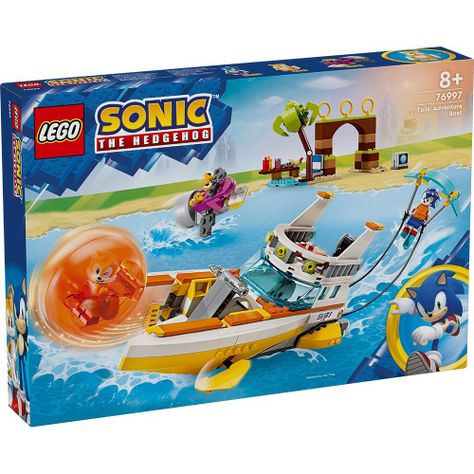 LEGO Barco de Aventuras de Tails (76997)-0