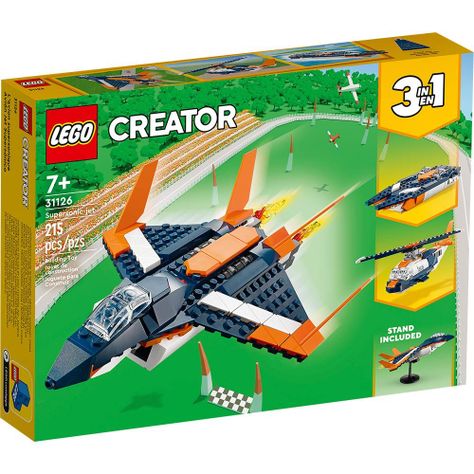Lego  Avión Jet Supersónico  31126-0