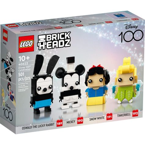Lego Brick Headz (40622) 100 Aniversario De Disney-1