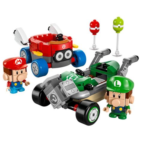 LEGO Mario Kart™: Bebé Mario vs. Bebé Luigi (72034)-8