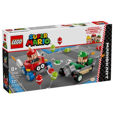 LEGO Mario Kart™: Bebé Mario vs. Bebé Luigi (72034)-0