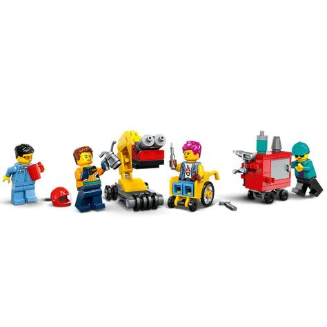 Lego City 60389  Taller Mecánico De Tuneado-2