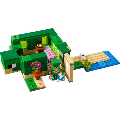 Lego Minecraft La Casa-tortuga De La Playa (21254)-1