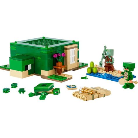 Lego Minecraft La Casa-tortuga De La Playa (21254)-2