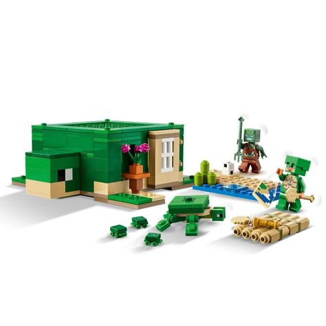 Lego Minecraft La Casa-tortuga De La Playa (21254)-3