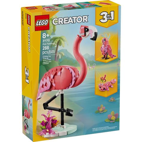 LEGO Fauna Salvaje: Flamenco Rosa (31170)-8