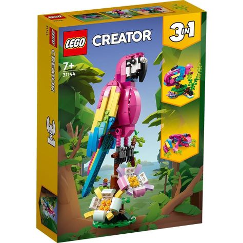 Lego Creator (31144) Loro Rosa Exótico-0