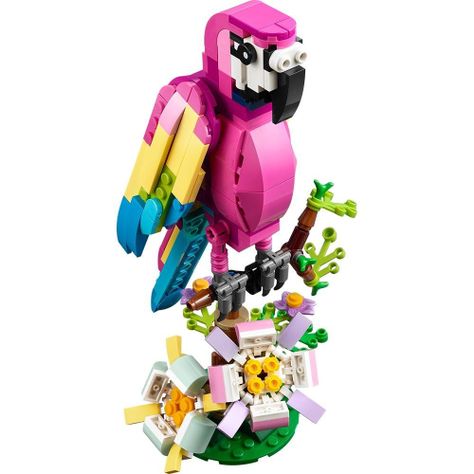 Lego Creator (31144) Loro Rosa Exótico-3