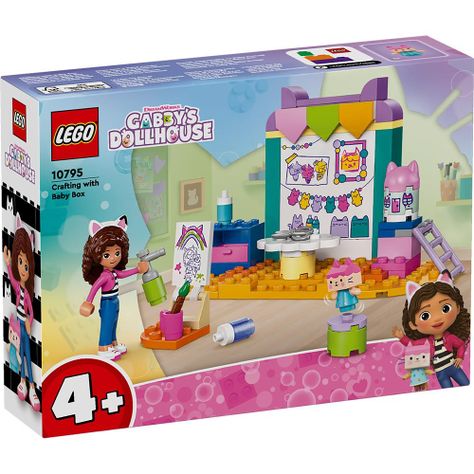 La casa de muñecas de Gabby Creaciones con Bebé Box (10795)-0