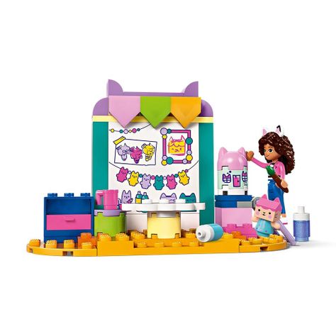 La casa de muñecas de Gabby Creaciones con Bebé Box (10795)-1