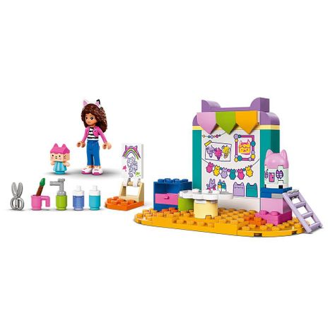 La casa de muñecas de Gabby Creaciones con Bebé Box (10795)-2