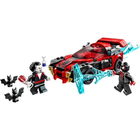 Lego Super Heroes Miles Morales Vs. Morbius 76244 220 Piezas-1