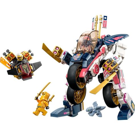 Lego Ninjago 71792 Moto Carreras Transformable Meca De Sora-1