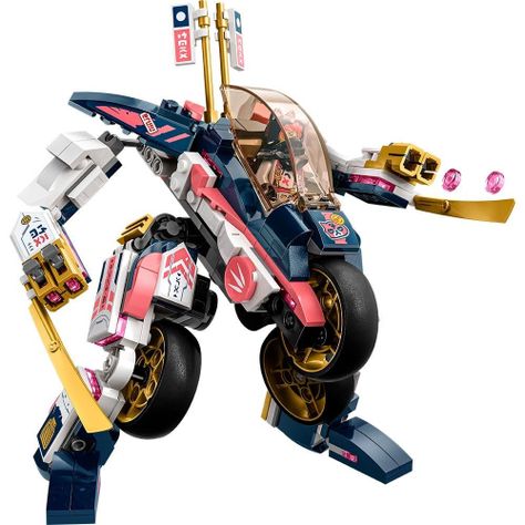 Lego Ninjago 71792 Moto Carreras Transformable Meca De Sora-3