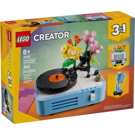 LEGO TOCADISCOS CON FLORES (31172)-0