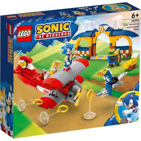 Lego Sonic (76991) Taller Y Avión Tornado De Tails-0