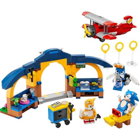 Lego Sonic (76991) Taller Y Avión Tornado De Tails-1