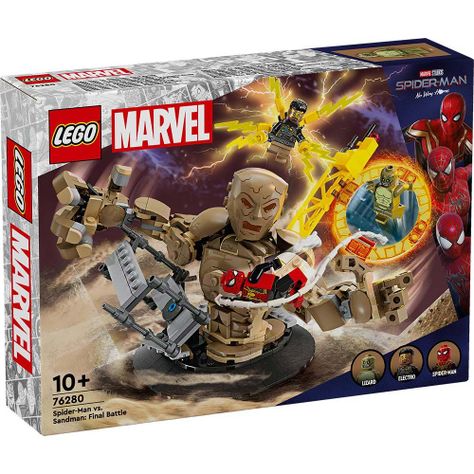 Lego Spiderman Vs. Sandman: Batalla Final Super Heroes 76280-0