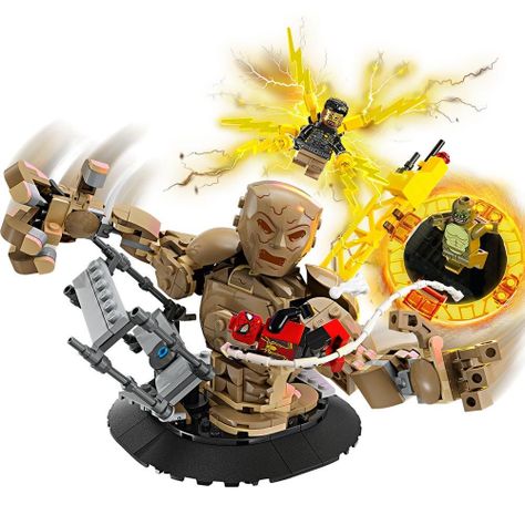 Lego Spiderman Vs. Sandman: Batalla Final Super Heroes 76280-3