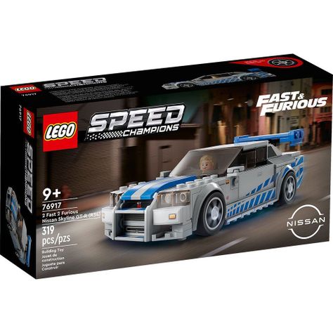 Lego 76917 Nissan Skyline Gt-t (r34) 2 Fast 2 Furious-0