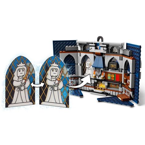 Lego Harry Potter 76411 Estandarte De La Casa Ravenclaw-3