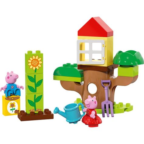 Lego Jardín y Casa del Árbol de Peppa Pig (10431)-1