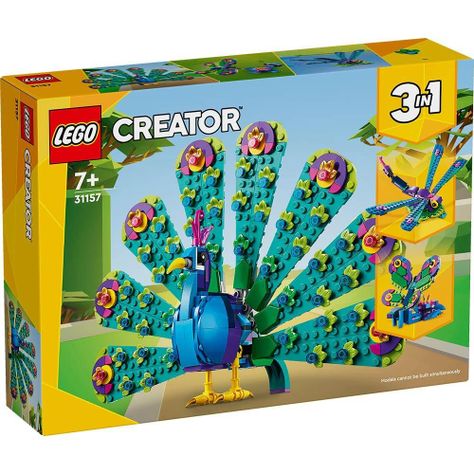 Lego Creator Pavo Real Exótico-0