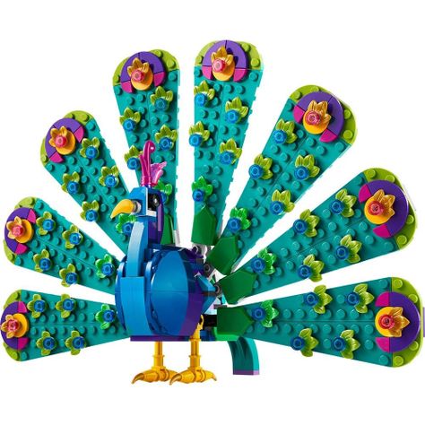 Lego Creator Pavo Real Exótico-1