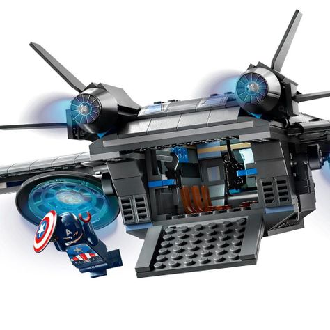 Lego Super Heroes 76248  Quinjet De Los Vengadores-2