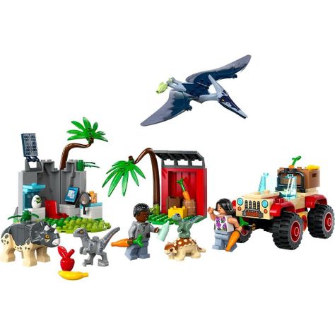 Lego Centro De Rescate De Crías De Dinosaurio (76963)-1