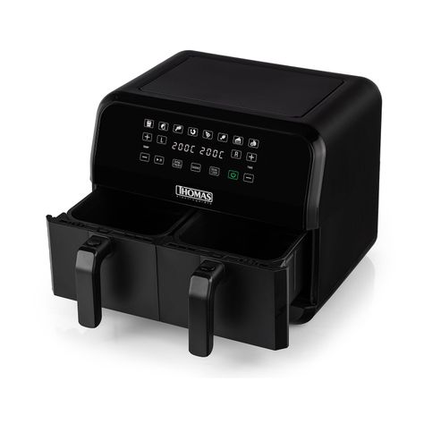Freidora De Aire Digital TH-AF80Di 2 canastas de 4 lt c/u-4
