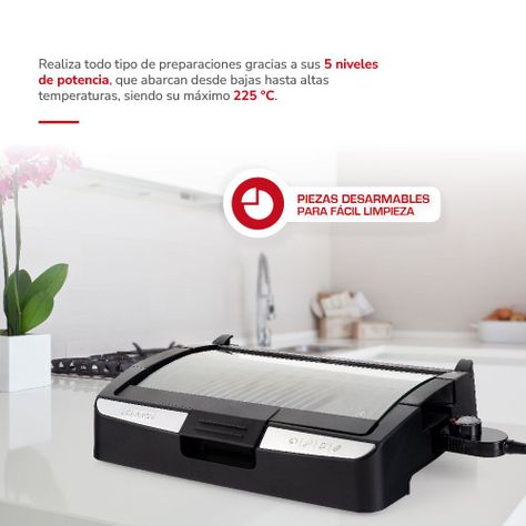 Parrilla Eléctrica TH-224-2