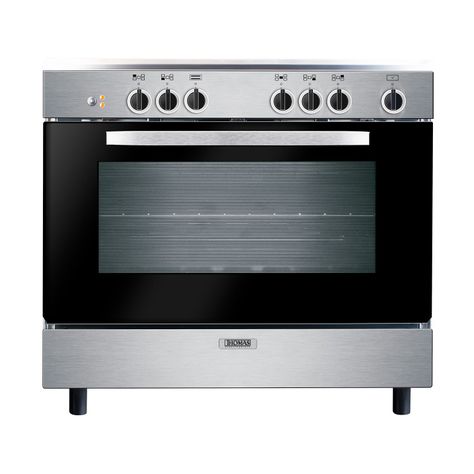 Cocina 5 quemadores horno de 130 Lts-0