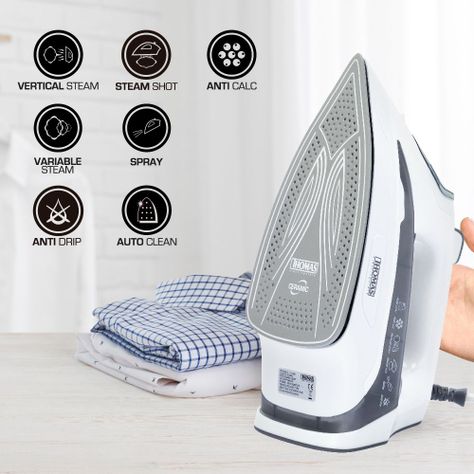 Plancha Vapor Vertical TH-7060-3