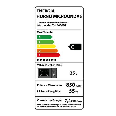 MICROONDAS THOMAS TH-34DMG DIGITAL + GRILL 34 LITROS-8