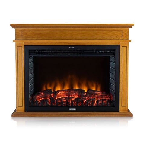 CHIMENEA ELECTRICA THOMAS TH-FP105 CONTROL REMOTO-0