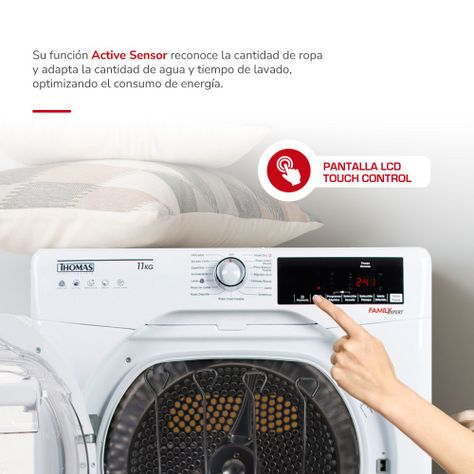 Secadora Eléctrica 11 Kg por Condensación con Bomba Calor-3