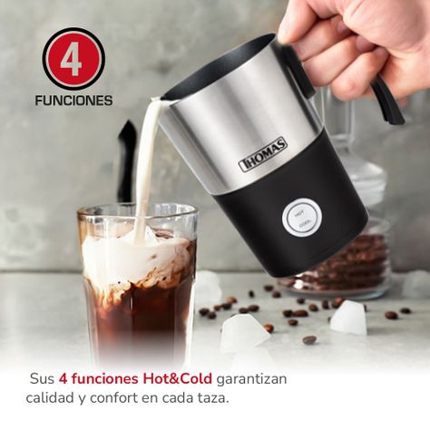 Espumador de Leche 4 en 1 TH-4110i-3