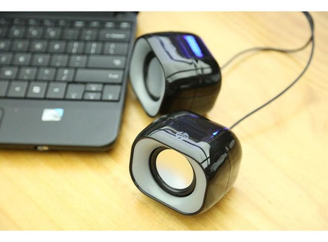 Parlantes Pc Multimedia Hp 6 Watts / Dhs-2111 Outletgamer-1