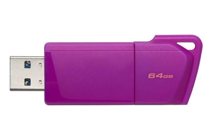 Memoria Flash Usb Kingston 64 Gb Exodia M Morada - Violeta-1
