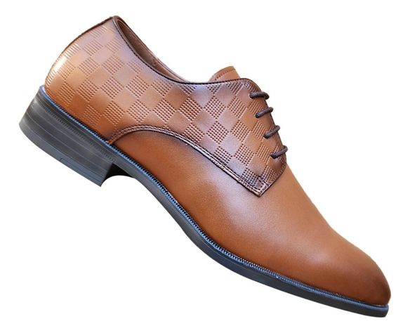 Zapatos Formales Para Hombre Modelo Derby Puntiagudos 7425-0