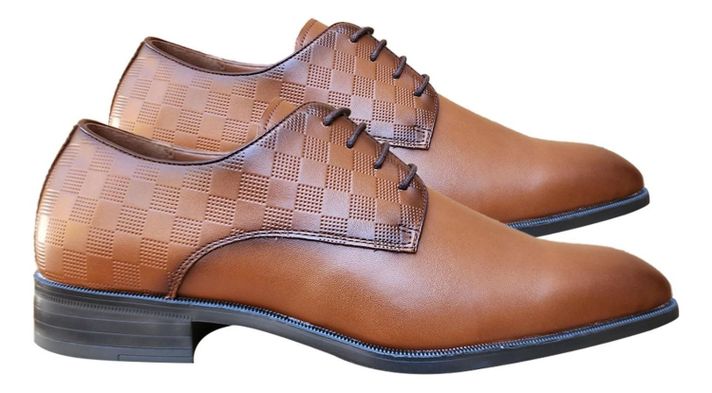 Zapatos Formales Para Hombre Modelo Derby Puntiagudos 7425-2