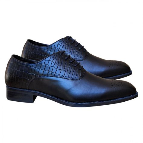 Zapatos Formales De Vestir Caballero Estampado Reptil 7427-2