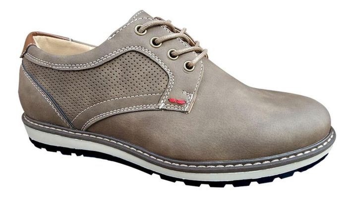 Zapato De Hombre Casual Oxford Ejecutivo - Khaki - 7111-1