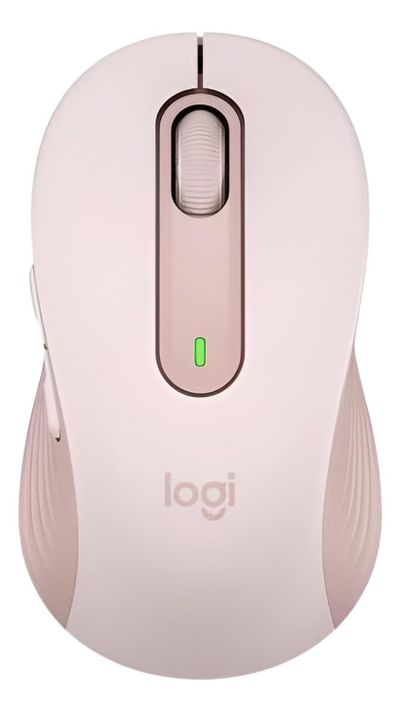 Mouse Inalambrico Logitech Signature M650 Medium Rosado-1