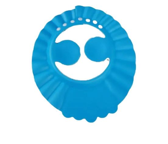Gorro Para Protección De Baño Bebé Color Celeste-0