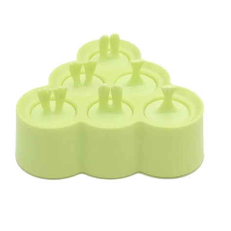 Molde Verde Para Helados Naturales Tipo Chupón -0