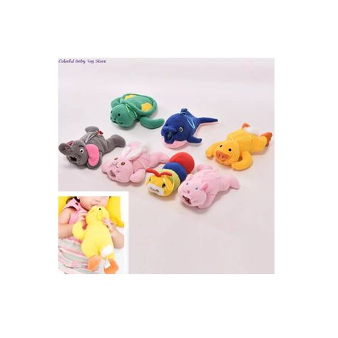 Peluche Funda Para Mamadera Anti Quemaduras Modelo Pato-1