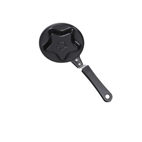 Sarten Para Huevos Fritos o Pancakes Con Figura De Estrella-0