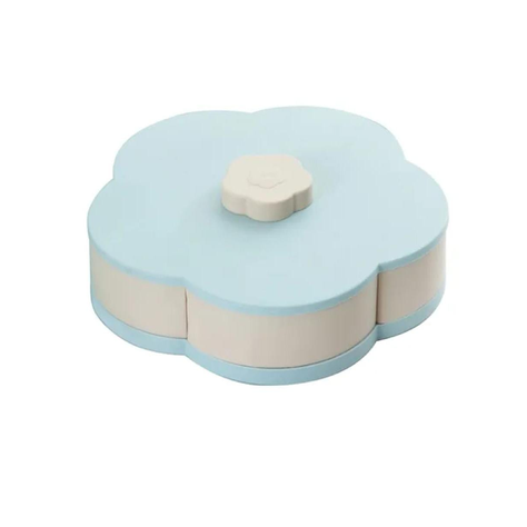 Dispensador En Forma De Flor 5 Pétalos Para Coctel Azul-0